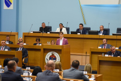 9 July 2024 The address of National Assembly Speaker Ana Brnabic 